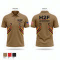 H2F, 2nd Mobile Brigade, 25th Infantry Division Short Sleeve Performance Polo - 1