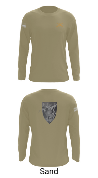 Long Sleeve Performance Shirt, HHB 113th FA / FIST, , Teamtime, Team time, sublimation, custom sports apparel, team uniforms, spirit wear, spiritwear, sports uniforms, custom shirts, team store, custom team store, fundraiser sports, apparel fundraiser