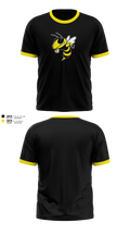 Hornbeck Lady Hornets 8637101 Short Sleeve Performance Shirt - 2