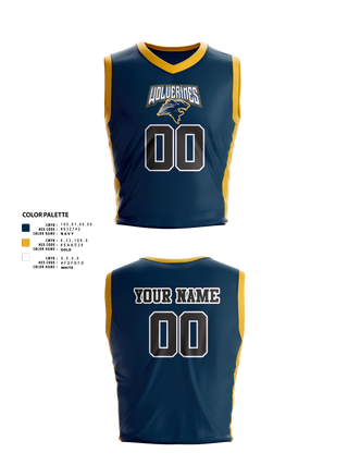 Mens Basketball Jersey, Godwin Heights Wolverines, Men's Basketball, Teamtime, Team time, sublimation, custom sports apparel, team uniforms, spirit wear, spiritwear, sports uniforms, custom shirts, team store, custom team store, fundraiser sports, apparel fundraiser