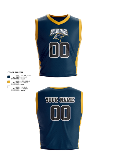Godwin Heights Wolverines Mens Basketball Jersey - 21