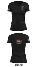 USS CAPE ST. GEORGE 53207398 Women's Short Sleeve V-neck Shirt - 27