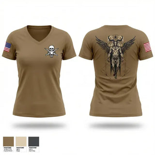 Womens Short Sleeve Vneck Shirt, Spartans, Army, Teamtime, Team time, sublimation, custom sports apparel, team uniforms, spirit wear, spiritwear, sports uniforms, custom shirts, team store, custom team store, fundraiser sports, apparel fundraiser