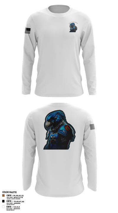 Battlehawks 56996020 Long Sleeve Performance Shirt 2