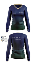 RiverWest - Team Jack Pelotonia 47356955 Women's Long Sleeve V-neck Shirt - 1