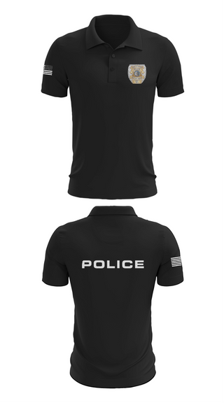 Short Sleeve Performance Polo, Vincennes Police Department, , Teamtime, Team time, sublimation, custom sports apparel, team uniforms, spirit wear, spiritwear, sports uniforms, custom shirts, team store, custom team store, fundraiser sports, apparel fundraiser