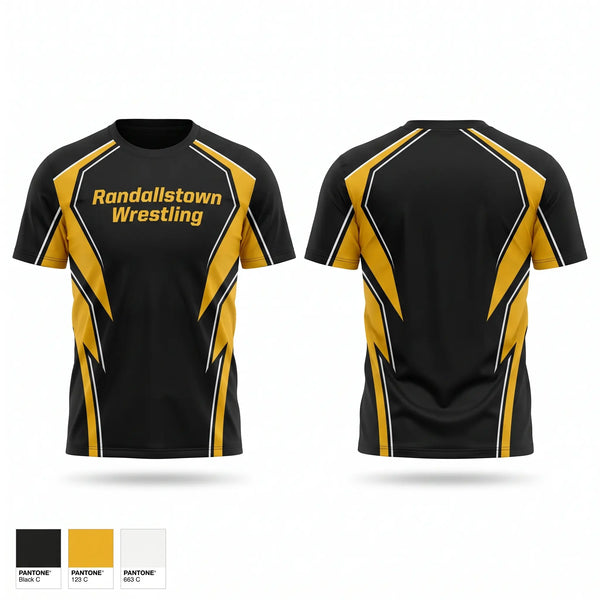 Randallstown Wrestling Short Sleeve Performance Shirt - 1