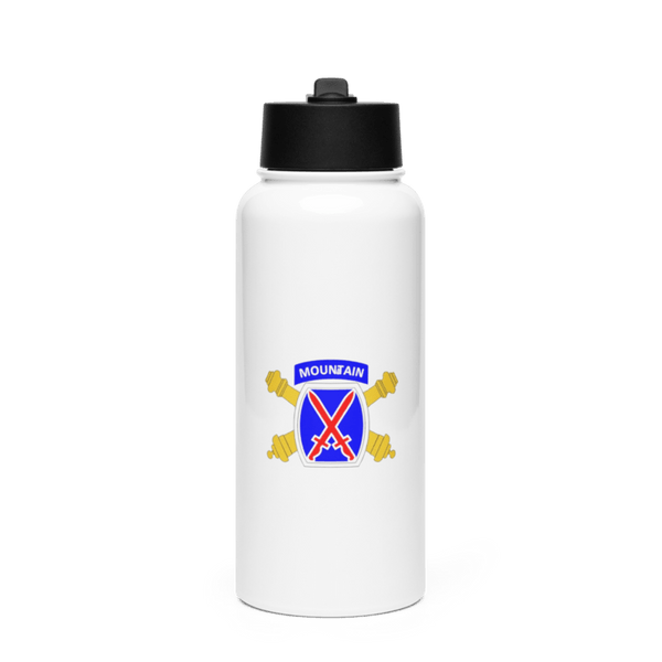 10mtn FIST 76072588 Stainless Steel Water Bottle with a Straw Lid