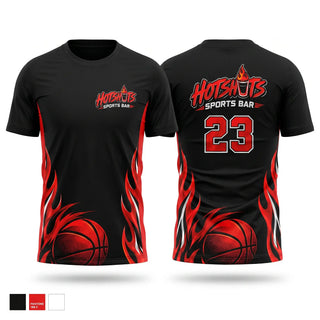 Short Sleeve Performance Shirt, Hotshots’s, Men's Basketball, Teamtime, Team time, sublimation, custom sports apparel, team uniforms, spirit wear, spiritwear, sports uniforms, custom shirts, team store, custom team store, fundraiser sports, apparel fundraiser