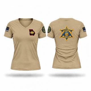 Womens Short Sleeve Vneck Shirt, Lee County Sheriff's Office SWAT, Police, Teamtime, Team time, sublimation, custom sports apparel, team uniforms, spirit wear, spiritwear, sports uniforms, custom shirts, team store, custom team store, fundraiser sports, apparel fundraiser
