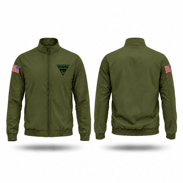 Windbreaker, Franklin Township Police Department, Police, Teamtime, Team time, sublimation, custom sports apparel, team uniforms, spirit wear, spiritwear, sports uniforms, custom shirts, team store, custom team store, fundraiser sports, apparel fundraiser