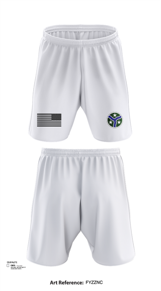 Athletic Shorts With Pockets, 278th Armored Cavalry Regiment, National Guard, Teamtime, Team time, sublimation, custom sports apparel, team uniforms, spirit wear, spiritwear, sports uniforms, custom shirts, team store, custom team store, fundraiser sports, apparel fundraiser