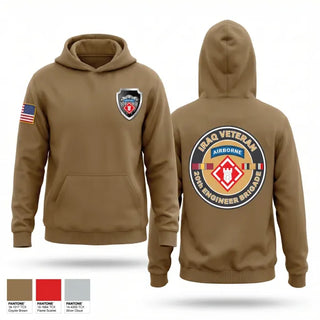Hoodie, 20th Airborne Engineer, Army, Teamtime, Team time, sublimation, custom sports apparel, team uniforms, spirit wear, spiritwear, sports uniforms, custom shirts, team store, custom team store, fundraiser sports, apparel fundraiser