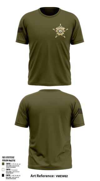 Short Sleeve Performance Shirt, Highland County Sheriff’s Office Tactical Response Team, Police, Teamtime, Team time, sublimation, custom sports apparel, team uniforms, spirit wear, spiritwear, sports uniforms, custom shirts, team store, custom team store, fundraiser sports, apparel fundraiser