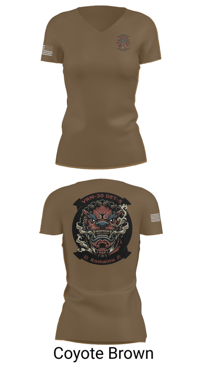 VRM-30 DET V 46300296 Women's Short Sleeve V-neck Shirt - 8