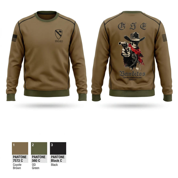 Crew Neck Sweatshirt, BCO GSE, Army, Teamtime, Team time, sublimation, custom sports apparel, team uniforms, spirit wear, spiritwear, sports uniforms, custom shirts, team store, custom team store, fundraiser sports, apparel fundraiser
