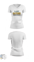 Lady Gators Basketball 81597712 Women's Short Sleeve V-neck Shirt - 9