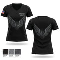 Motor Unit Women's Short Sleeve V-neck Shirt - 1