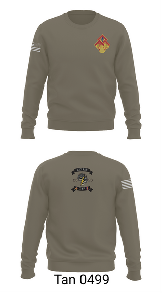 Crew Neck Sweatshirt, 130th FAB Target Acquisition Platoon, , Teamtime, Team time, sublimation, custom sports apparel, team uniforms, spirit wear, spiritwear, sports uniforms, custom shirts, team store, custom team store, fundraiser sports, apparel fundraiser