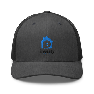 Investy 11461378 Retro Trucker Hat | Yupoong 6606