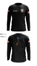 USS Truxtun DDG 103 Long Sleeve Performance Shirt - 6
