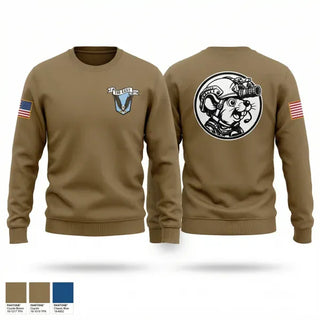 Crew Neck Sweatshirt, Easy Troop, 2/11 ACR, Army, Teamtime, Team time, sublimation, custom sports apparel, team uniforms, spirit wear, spiritwear, sports uniforms, custom shirts, team store, custom team store, fundraiser sports, apparel fundraiser