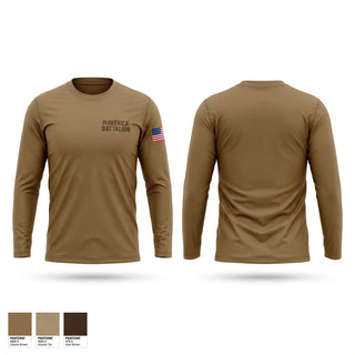 Long Sleeve Performance Shirt, Maverick Battalion, Army, Teamtime, Team time, sublimation, custom sports apparel, team uniforms, spirit wear, spiritwear, sports uniforms, custom shirts, team store, custom team store, fundraiser sports, apparel fundraiser