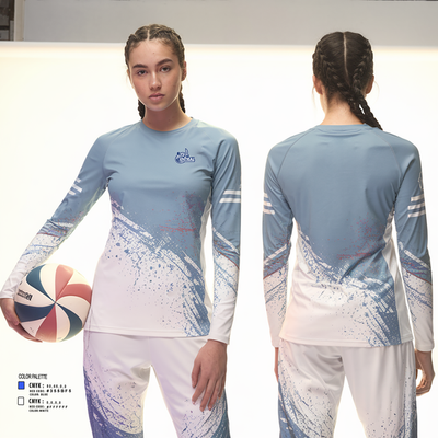 R-S Central Hilltoppers Volleyball 15542633 Long Sleeve Performance Shirt 81