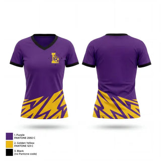 Womens Short Sleeve Vneck Shirt, Lynwood High School, Softball, Teamtime, Team time, sublimation, custom sports apparel, team uniforms, spirit wear, spiritwear, sports uniforms, custom shirts, team store, custom team store, fundraiser sports, apparel fundraiser