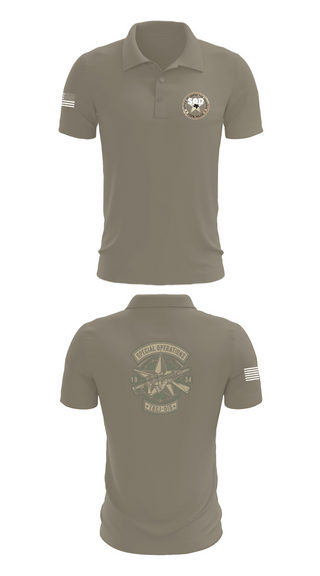 Short Sleeve Performance Polo, SOD, Police, Teamtime, Team time, sublimation, custom sports apparel, team uniforms, spirit wear, spiritwear, sports uniforms, custom shirts, team store, custom team store, fundraiser sports, apparel fundraiser