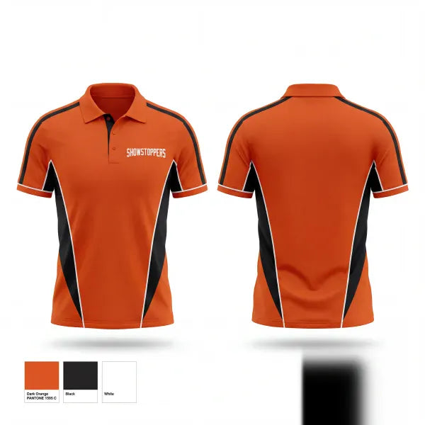 Short Sleeve Performance Polo, SHOWSTOPPERS, Men's Basketball, Teamtime, Team time, sublimation, custom sports apparel, team uniforms, spirit wear, spiritwear, sports uniforms, custom shirts, team store, custom team store, fundraiser sports, apparel fundraiser