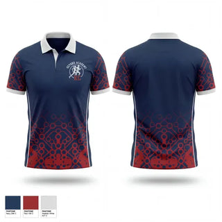 Short Sleeve Performance Polo, Oxford Academy Patriots, Track & Field, Teamtime, Team time, sublimation, custom sports apparel, team uniforms, spirit wear, spiritwear, sports uniforms, custom shirts, team store, custom team store, fundraiser sports, apparel fundraiser