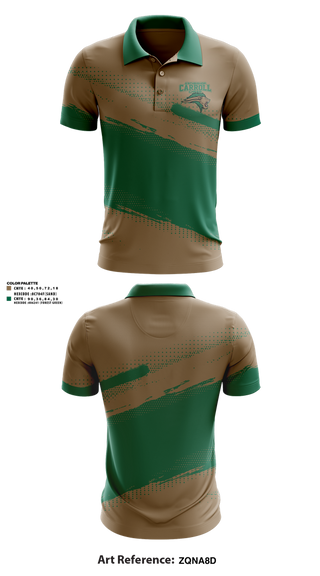 Short Sleeve Performance Polo, Archbishop Carroll Cheer, Cheer, Teamtime, Team time, sublimation, custom sports apparel, team uniforms, spirit wear, spiritwear, sports uniforms, custom shirts, team store, custom team store, fundraiser sports, apparel fundraiser