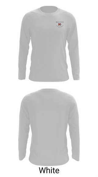 Long Sleeve Performance Shirt, McLean Girls Volleyball, Women's Volleyball, Teamtime, Team time, sublimation, custom sports apparel, team uniforms, spirit wear, spiritwear, sports uniforms, custom shirts, team store, custom team store, fundraiser sports, apparel fundraiser
