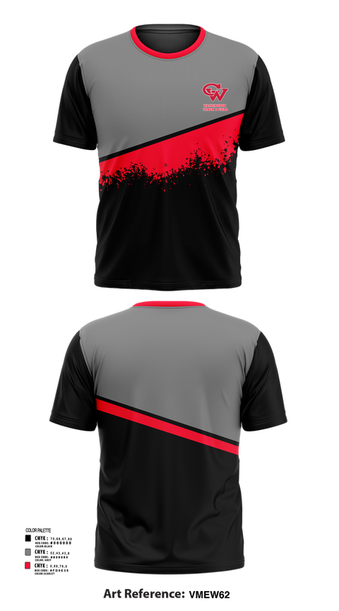 Short Sleeve Performance Shirt, Washington Track & Field, Track & Field, Teamtime, Team time, sublimation, custom sports apparel, team uniforms, spirit wear, spiritwear, sports uniforms, custom shirts, team store, custom team store, fundraiser sports, apparel fundraiser