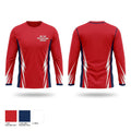 New York American Legion Baseball Long Sleeve Performance Shirt 1