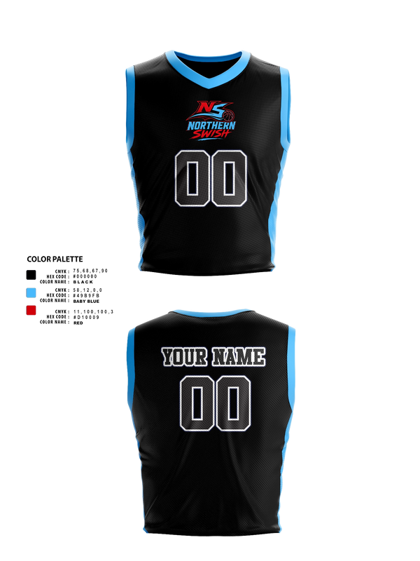 Mens Basketball Jersey, NORTHERN SWISH, Men's Basketball, Teamtime, Team time, sublimation, custom sports apparel, team uniforms, spirit wear, spiritwear, sports uniforms, custom shirts, team store, custom team store, fundraiser sports, apparel fundraiser