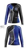 East Senior High School Band 81739960 Women's Long Sleeve V-neck Shirt - 10