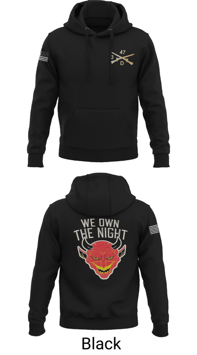 D Co 3-47 Cadre Hoodie - 38