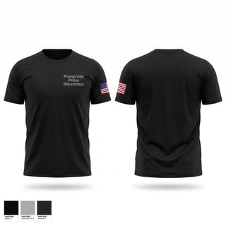 Short Sleeve Performance Shirt, Youngsville Police Department, Police, Teamtime, Team time, sublimation, custom sports apparel, team uniforms, spirit wear, spiritwear, sports uniforms, custom shirts, team store, custom team store, fundraiser sports, apparel fundraiser