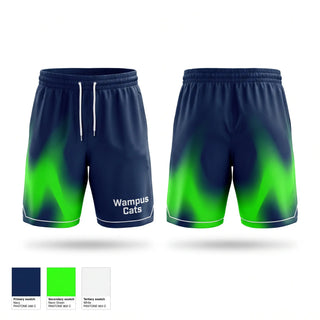 Athletic Shorts With Pockets, Wampus Cats, Baseball, Teamtime, Team time, sublimation, custom sports apparel, team uniforms, spirit wear, spiritwear, sports uniforms, custom shirts, team store, custom team store, fundraiser sports, apparel fundraiser