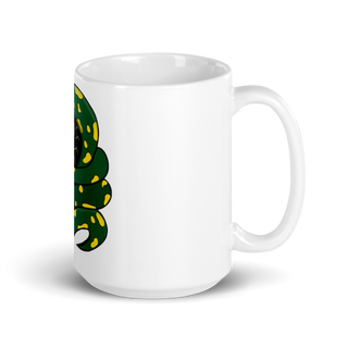 PYTHONS 34625926 White Glossy Mug - Large