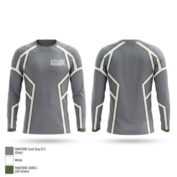 Long Sleeve Performance Shirt, Silver Creek Raiders, Tennis, Teamtime, Team time, sublimation, custom sports apparel, team uniforms, spirit wear, spiritwear, sports uniforms, custom shirts, team store, custom team store, fundraiser sports, apparel fundraiser