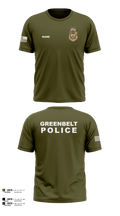 Greenbelt Police Department 4666153 Short Sleeve Performance Shirt - 3