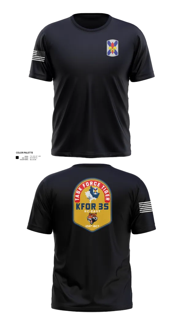 Short Sleeve Performance Shirt, 256th Infantry Brigade Combat Team, National Guard, Teamtime, Team time, sublimation, custom sports apparel, team uniforms, spirit wear, spiritwear, sports uniforms, custom shirts, team store, custom team store, fundraiser sports, apparel fundraiser