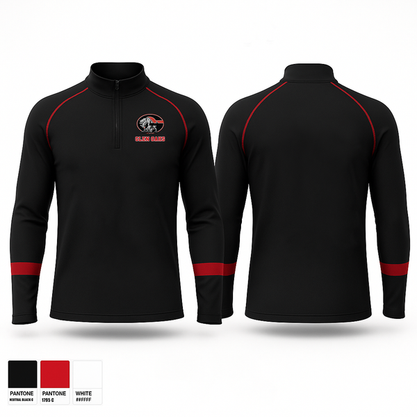 Quarter Zip Jacket, Glen oaks, Track & Field, Teamtime, Team time, sublimation, custom sports apparel, team uniforms, spirit wear, spiritwear, sports uniforms, custom shirts, team store, custom team store, fundraiser sports, apparel fundraiser