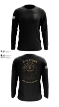 D Platoon 90907494 Long Sleeve Performance Shirt - 100