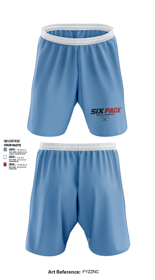 Athletic Shorts With Pockets, Six Pack, Men's Lacrosse, Teamtime, Team time, sublimation, custom sports apparel, team uniforms, spirit wear, spiritwear, sports uniforms, custom shirts, team store, custom team store, fundraiser sports, apparel fundraiser