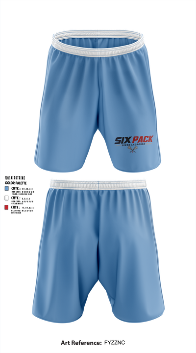 Six Pack Athletic Shorts With Pockets - 1