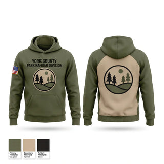 Hoodie, York County Park Ranger Division, Police, Teamtime, Team time, sublimation, custom sports apparel, team uniforms, spirit wear, spiritwear, sports uniforms, custom shirts, team store, custom team store, fundraiser sports, apparel fundraiser